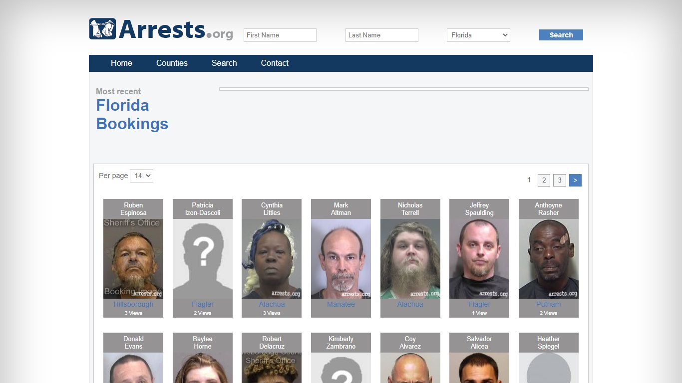 Florida Arrests and Inmate Search